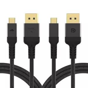 VESA 인증 C타입 to DP 1.4 8K DisplayPort 케이블 2m 아트뮤
