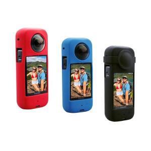 렌즈 스크린 보호대 실리콘 커버Insta360 ONE X3 용 긁힘 방지 케이스카메라