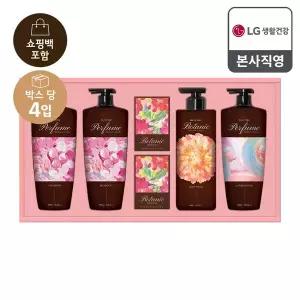 [26년 추석 선물세트] 샴푸 바디 프리미엄 퍼퓸컬렉션 x 4개