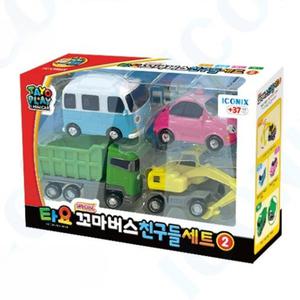 아이코닉스 타요 스페셜 꼬마버스 친구들 세트2 (4종) (724231)