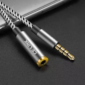 4극 마이크 오디오 연장 케이블 3.5mm 2M 고급형