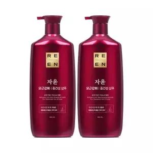 (케어)리엔 자윤 모근강화 중건성 샴푸 950ml 2개