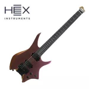 [스쿨뮤직]헥스 HEX N600 헤드리스 일렉기타 (G/UG)