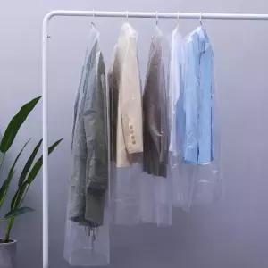 세탁소 비닐 옷커버 약100매 60x120cm 의류 방진옷커버 옷카바 옷걸이가리개