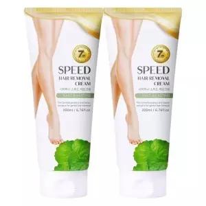 시카 허니 대용량 제모크림 스피드 셀프왁싱 200ml 2개