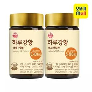 [오뚜기][하루8환 90일치] 하루강황 백세강황환 108g 2개