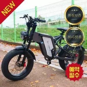 타이탄 전기자전거 MX2000 팻바이크 자토바이 PAS 스로틀 48V 25Ah 1000W 리어렉미설치