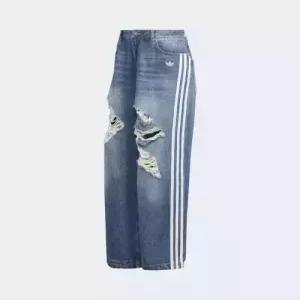 아디다스 adidas 데님 팬츠 - 블루데님 KE3300
