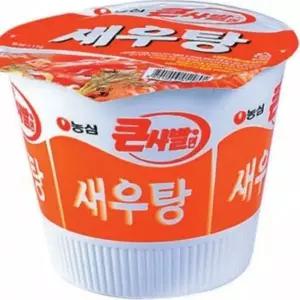 E03 농심 새우탕 큰사발115g16개입 박스 16개입 부품