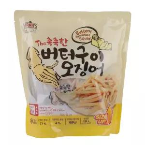 더 버터구이 오징어 536g 버터구이오징어 버터구이 오징어채 술안주 마른안주