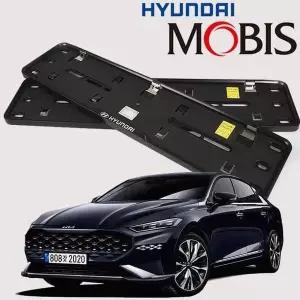 현대모비스 정품 K8 순정 번호판 가드 플레이트