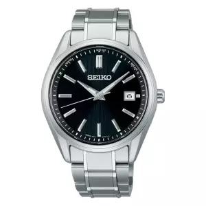 세이코 워치 SEIKO SELECTION SBTM341 일본제 남성 손목 시계 태양 전파 수정 날짜 캘린더 탑재 문자판 사파이어 유리 순티탄 케이스·밴드