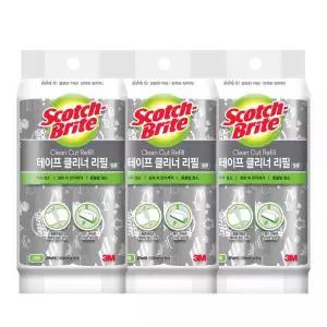 3M 스카치브라이트 대형 클린컷 테이프클리너 리필 6개 (2입 x 3개)