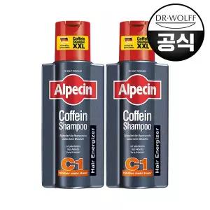 알페신 알페신 카페인 샴푸 C1 (모발 강화) 375ml X 2