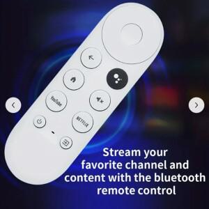 G9N9N Google Snow 음성 원격 제어 교체 스트리밍 미디어 플레이어