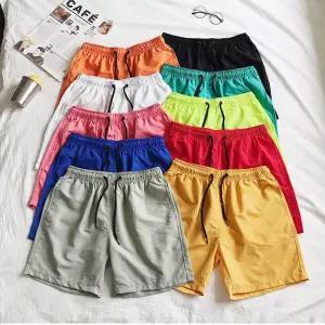 남녀공용 데일리 반바지 3부 비치웨어 13color