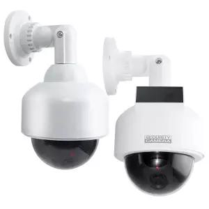 기둥형 원형 가짜CCTV 모형카메라 감시 방범 방범용 CCTV 보안용