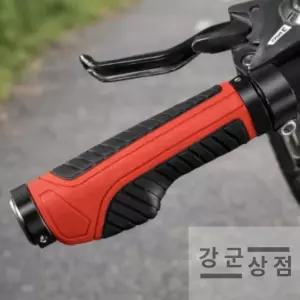 자전거 핸들그립 손잡이 바엔드 (레드)