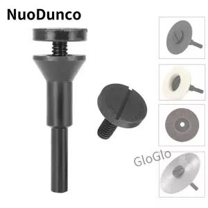 커프 휠용 1pc 장착 맨드릴 다이 그라인더 용 커팅 6mm10mm 구멍 울 톱 블레이드에 한 로타리 도구