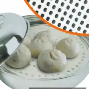 반영구 찜시트 35CM 찜판매트 생선찜시트 원형깔판 실리콘메쉬 실리콘깔판