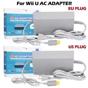 EU US 플러그 AC 벽면 전원 어댑터 충전 케이블 Wii U 콘솔용 공급 게임 충전기 호스트용