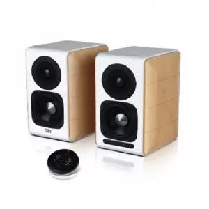 Hi-Fi 2채널 블루투스 북쉘프 컴퓨터스피커 무선리모컨 엠프 스마트폰 테블릿 오디오 생일 졸업 입학 선물
