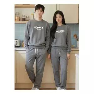 레노마언더웨어 [레노마 언더웨어]커플 컴포트 쭈리 9부 이지웨어 상하의 세트 CH_AF3EU48313 137676