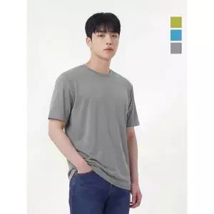 [아웃도어스/웨스트우드]웨스트우드 남성 베이직 멜란지 라운드티_WO2MTTR431
