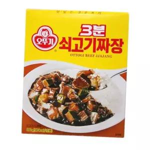 3분 쇠고기짜장(오뚜기 200g)