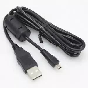 소니 Dsc-w800 W810 카메라용 동기화 USB 2.0 케이블 충전기 블랙 충전