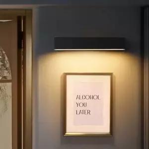 일자 LED 간판조명 카페 테라스 벽등 조명 방수 외부 핀