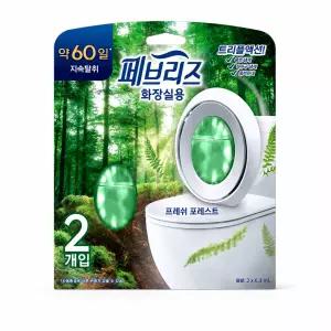 페브리즈 비치형 화장실용 프레쉬 포레스트향 본품 12.6ml X 1개 하루템