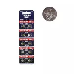건전지구매 원형건전지 LR41 1.5V 차키 도시바 건전지 10개