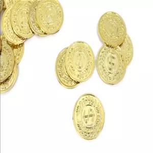 플로우 해적보물 황금 코인 100P 가짜동전코인 금은보화
