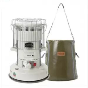 국산 리프트형 캠핑난로+가방-아이보리-사무실 매장 회의실 거실 난로 겨울한파 부모님 난방기 선물