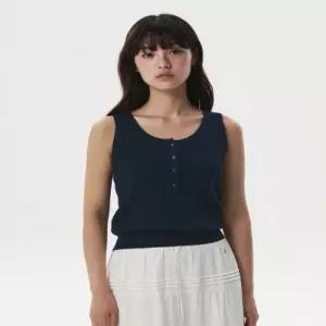 Skashi Henley neck Vest / WHKVG2443F