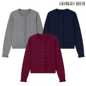 조르쥬 레쉬 26FW 러플 포인트 가디건 3종 444834
