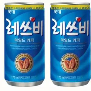 롯데칠성 레스비 마일드 캔 업소용 175ml x 30