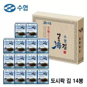 경기수협 마음다해 수협김 선물세트 [소] 도시락김 재래김 판촉 명절 추석 집들이 선물