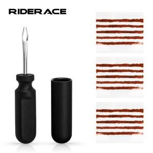 RIDERACE 튜브리스 자전거 타이어 수리 키트 산악 도구 사이클링 펑크 실란트 고무 스트라이프 드릴