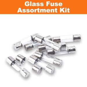 10개/팩 유리관 퓨즈 5x20mm 고속 250V 0.2A 1A