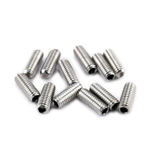 뮤직릴리 프로 메트릭 M3x8mm 스테인리스 스틸 새들 하이트 스크류, 수입 일렉트릭 기타 베이스 브리지용, 오리지널 컬러 (12개 세트)