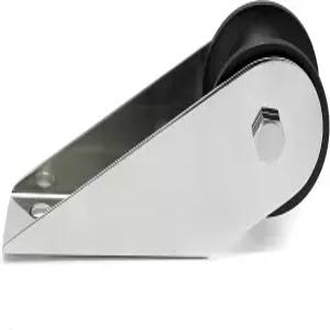 JTHLM 요트용 보트 스테인리스 스틸 보우 앵커 롤러 160mm 고무 트