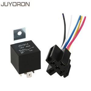 12V/24V 4핀 방수 릴레이 40A 자동차용 (구리 단자 및 소켓 금속 인서트 포함)