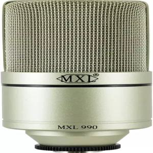 MXL 990 콘덴서 마이크 팟캐스팅 노래 홈 스튜디오 녹음 게임 및 스트리밍용 디테일 사운드 XLR 대형