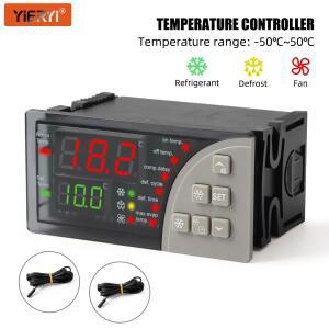 MTC5080 디지털 온도 컨트롤러 조절기 냉장고 제상 팬 NTC 센서 220V