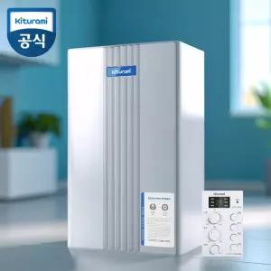귀뚜라미 산업용 전기보일러 난방 온수 단상220V HE 하향식 KIB-12 저탕식