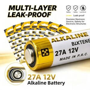 2-100Pcs 12V 27A 알카라인 배터리 초인종 자동차 키 Fob 게임 패드 손전등 MP3 CD 플레이어 용 안정적인