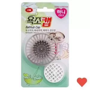 아기 목욕용품 하니 욕조 캡 걸름망 배수구 망 머리카락