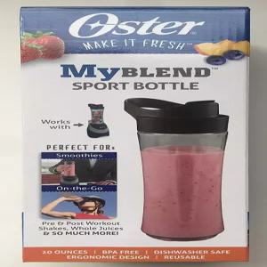 오스터 마이블렌드 스포츠 보틀 BLSTSMN 그레이 BPA 프리 20온스